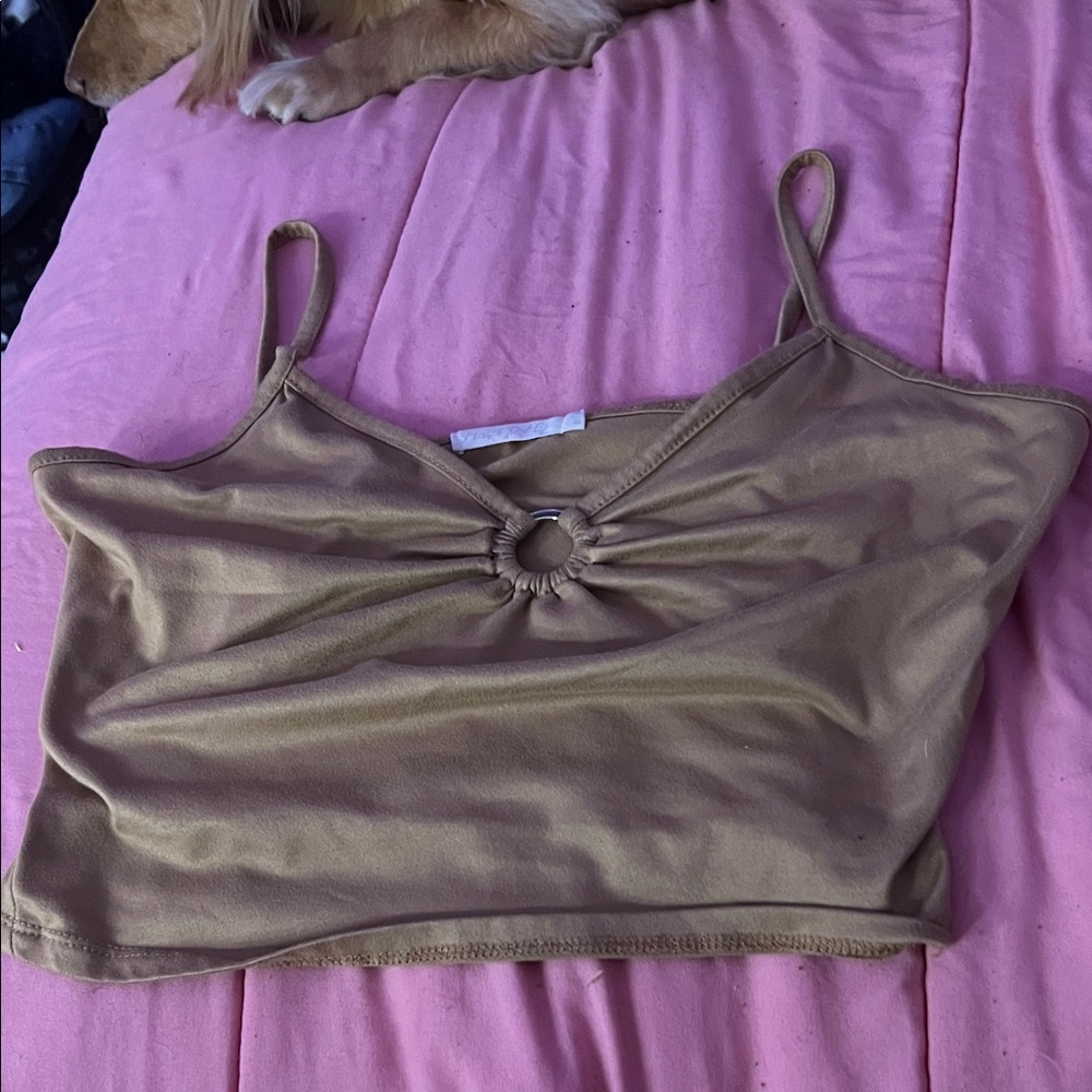 Heart & Hips Tan Tank Top